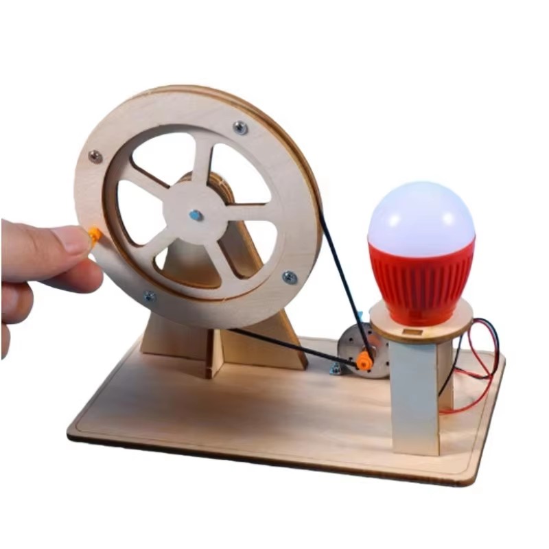 Renewable Energy Demonstration Kit - Generator Engkol Tangan STEAM DIY Perlengkapan