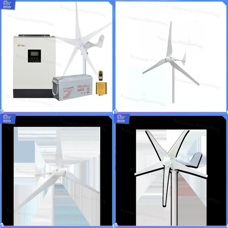 Renewable Energy Generation - Kit Generator Turbin Angin 1000W Sistem
