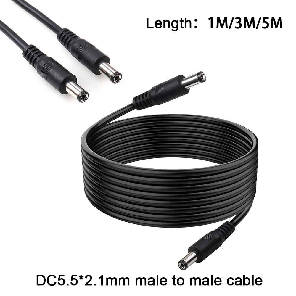 Renewable Energy Demonstration Kit - Kabel DC5521 Male to Male untuk
