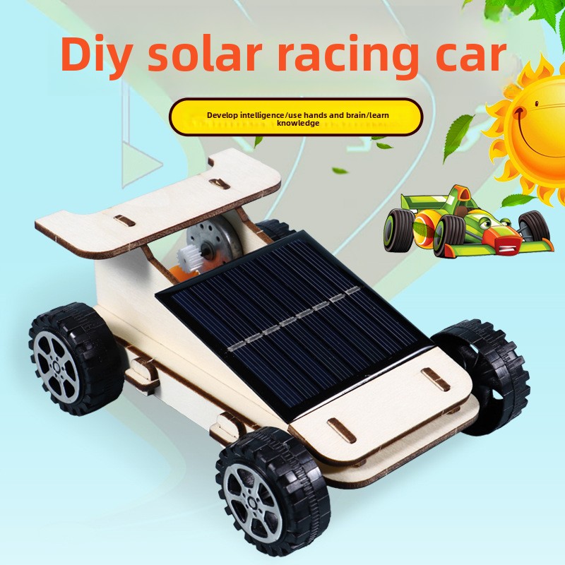 Renewable Energy Demonstration Kit - Kit Eksperimen Sains Mobil Surya Kayu