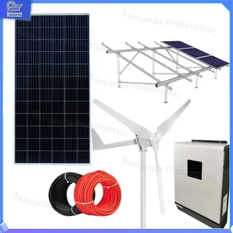 3KW 5KW 10KW Sistem Tenaga Hib - Renewable Energy Generation ulasan dan harga