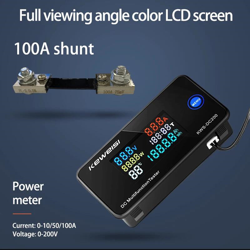 KWS DC-200 Voltmeter Ammeter D - Renewable Energy Demonstration Kit ulasan dan harga
