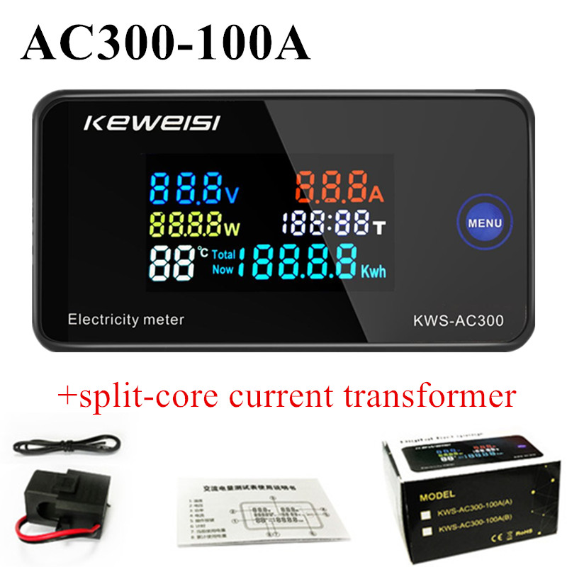 Pengukur Watt Digital AC Amper - Renewable Energy Demonstration Kit ulasan dan harga