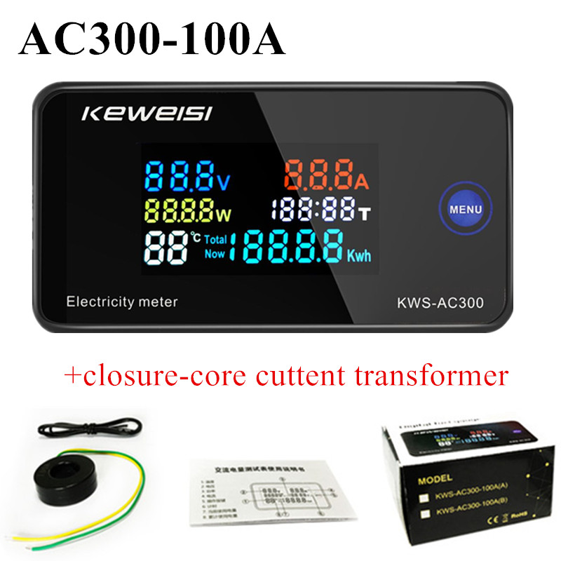Pengukur Watt Digital AC Amper - Renewable Energy Demonstration Kit ulasan dan harga