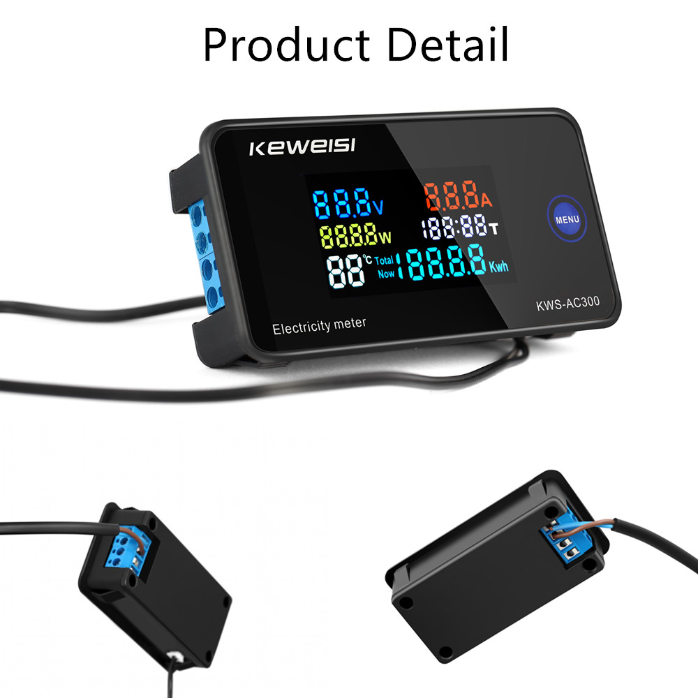 Pengukur Watt Digital AC Amper - Renewable Energy Demonstration Kit ulasan dan harga